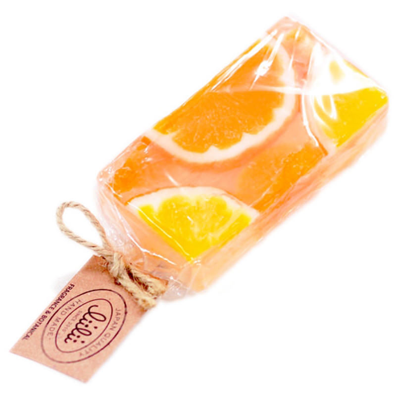 リィリィ フルーツキャンディバーソープ シトラスオレンジ（リンクスマイルソープb）　80g