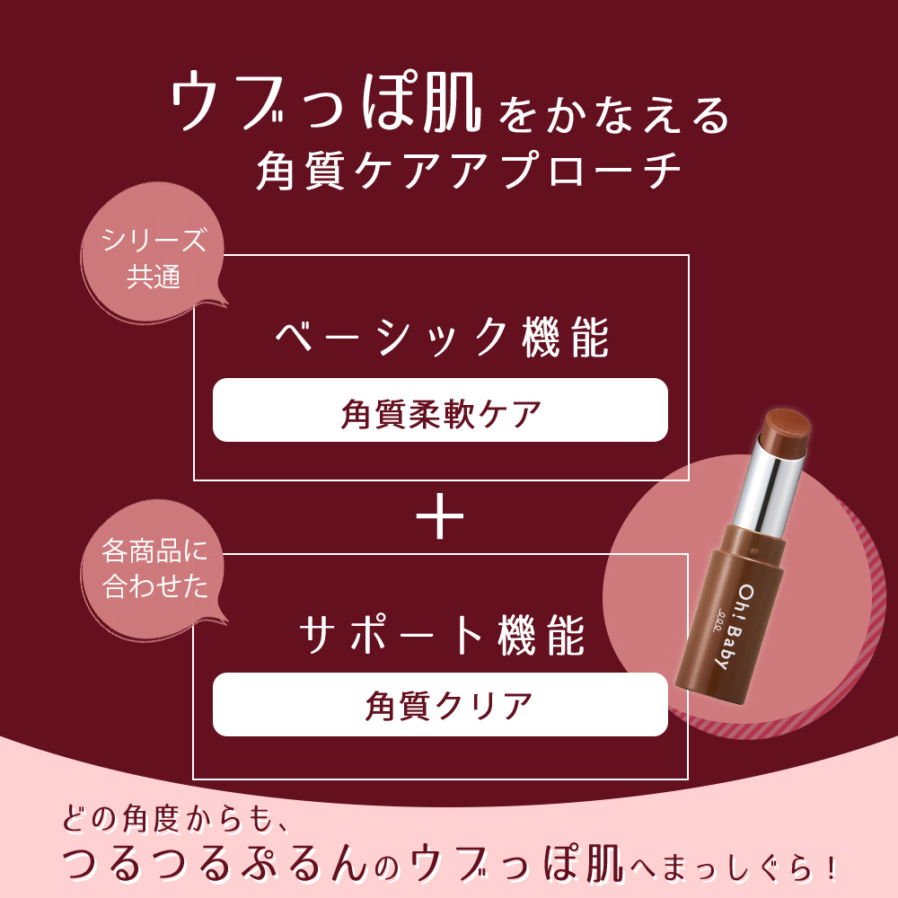 Oh!Baby スクラブリップバーム OG（オランジェット） 4g