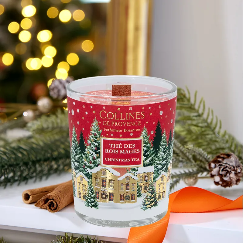コリンヌ・ド・プロヴァンス/クリスマス キャンドル クリスマスティー　180g