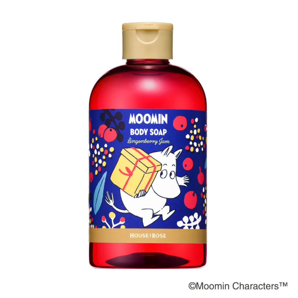 ムーミン ボディソープ LJ （赤い実のジャムの香り）　300ｍL