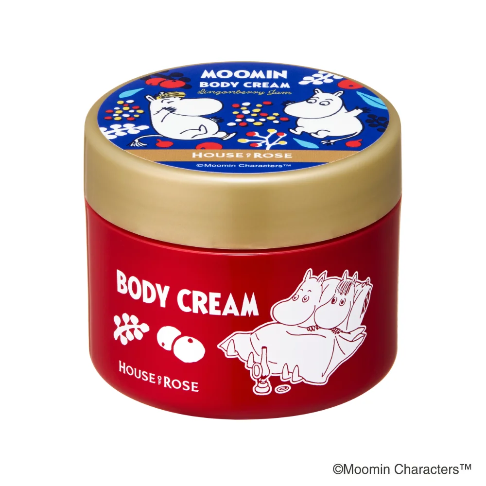 ムーミン ボディクリーム LJ （赤い実のジャムの香り）　95g