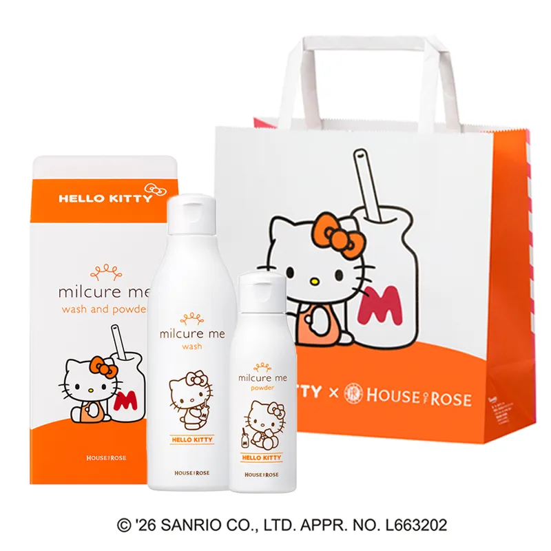 ミルキュア ミー ウォッシュ＆パウダー KT＆ショッパーセット