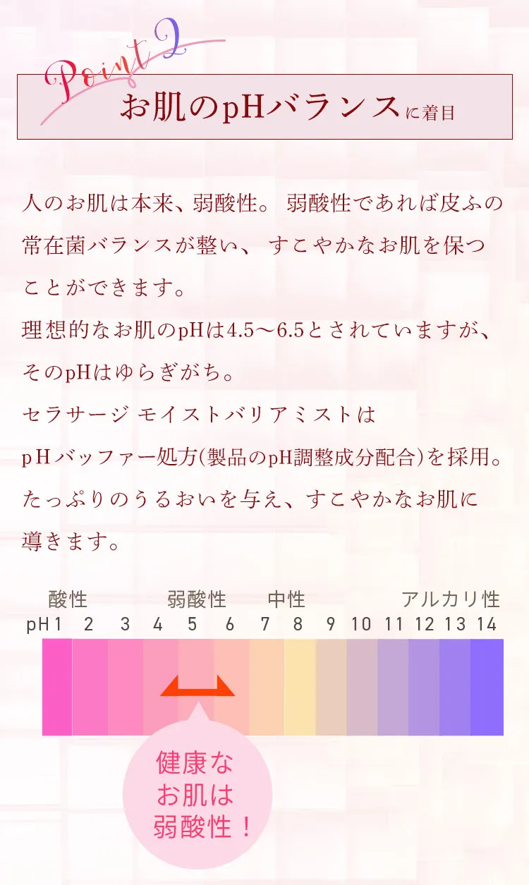 pHバランスを整える