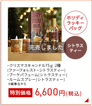 ホリデーラッキーバッグシトラスティー