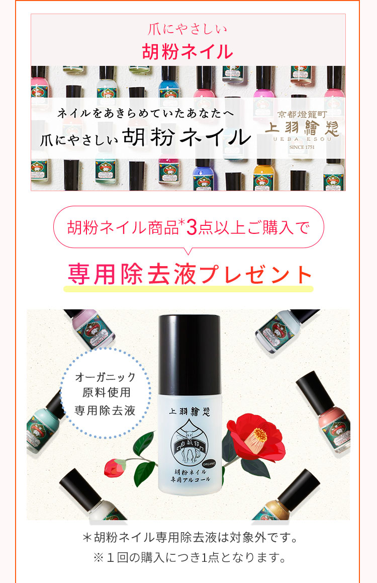 胡粉ネイルプレゼント