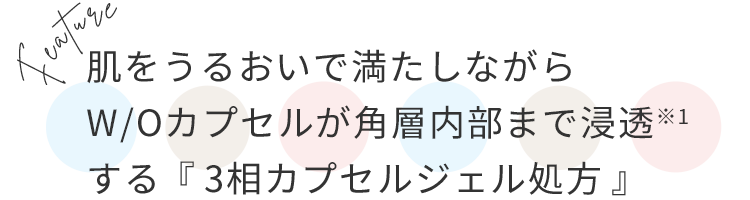 3相カプセルジェル処方