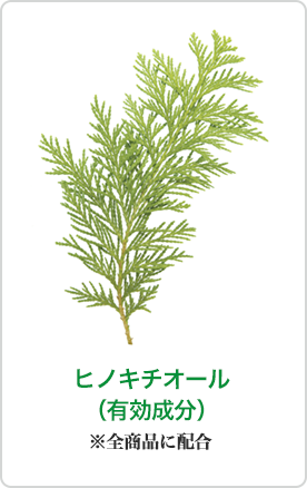 ヒノキチオール(有効成分)
