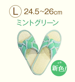 Lサイズ24.5～26cmミントグリーン