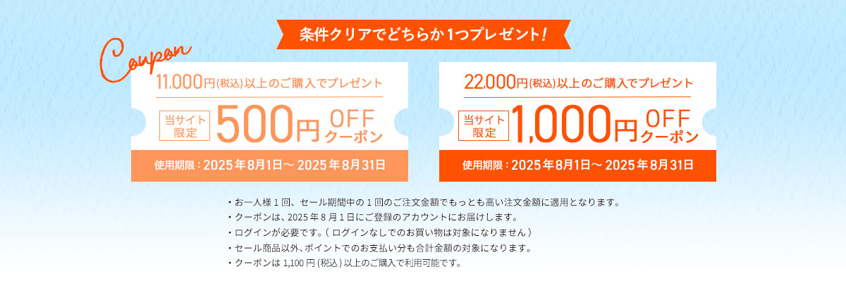 500円オフクーポンプレゼント