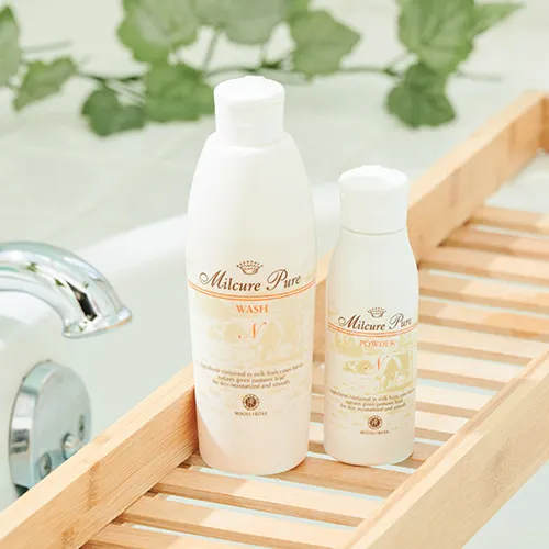 ミルキュア ピュア ウォッシュ&パウダー